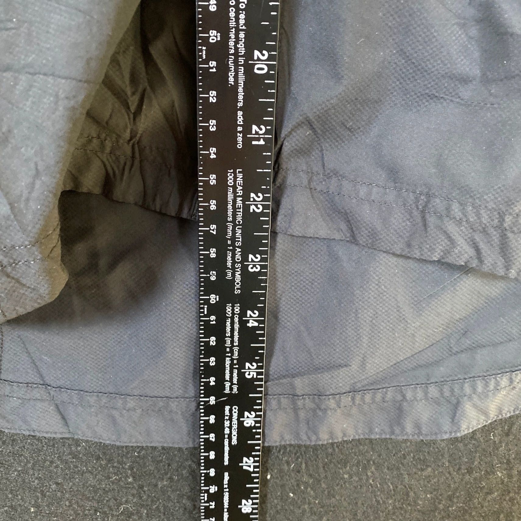 Vintage Lucy Womens Vest Dark Blue Full Zip Hooded LucyTech Lightweight Pocket XS Vest Satin Polyester Windbreaker Womens XS Size XS / US 0-2 / IT 36-38 - 6 Thumbnail