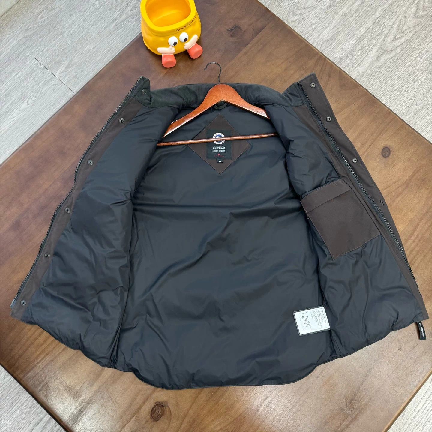 Canada Goose Down Vest Charcoal L - Excellent Cond.