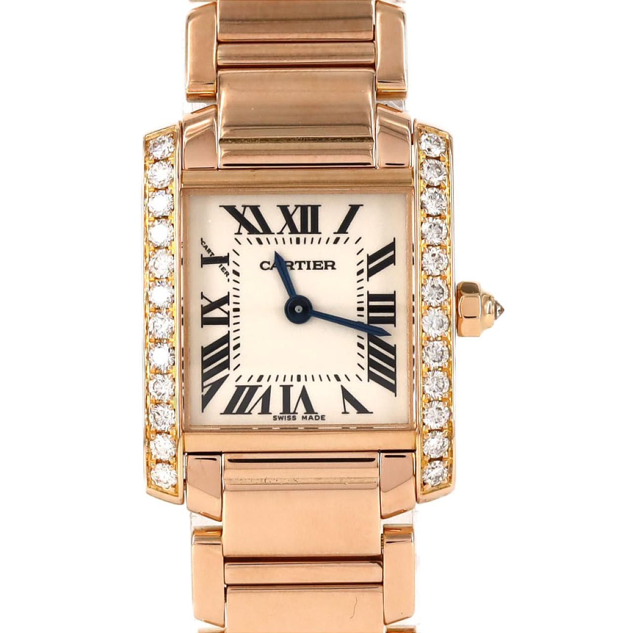 Cartier Cartier Cartier Tank Francaise Pink Gold Quartz Precious Metal Quartz WE10456H DUTY FREE for USA Size ONE SIZE - 1 Thumbnail
