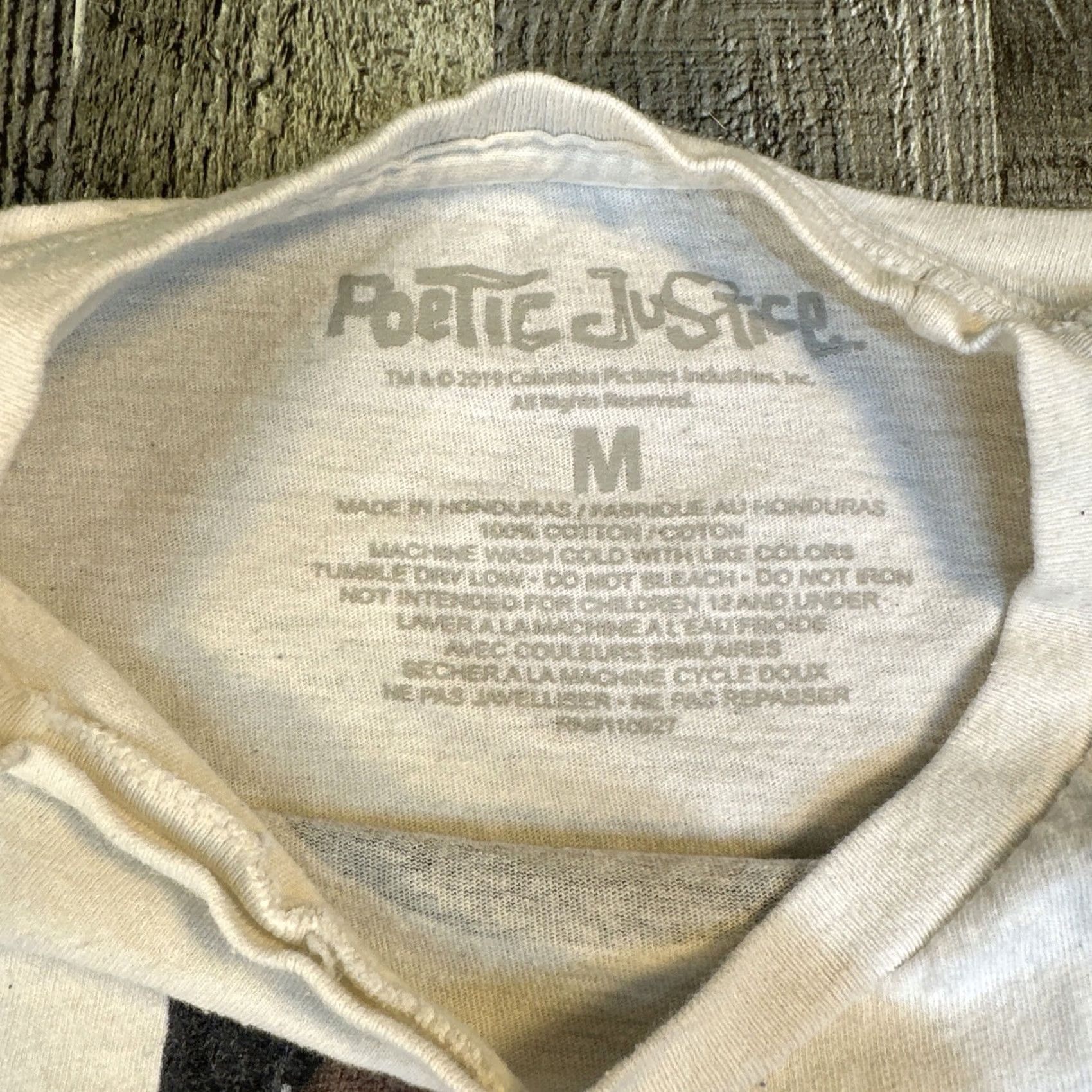 Vintage 2pac Poetic Justice Long Sleeve T-Shirt Medium White M & M Men Size US M / EU 48-50 / 2 - 4 Thumbnail