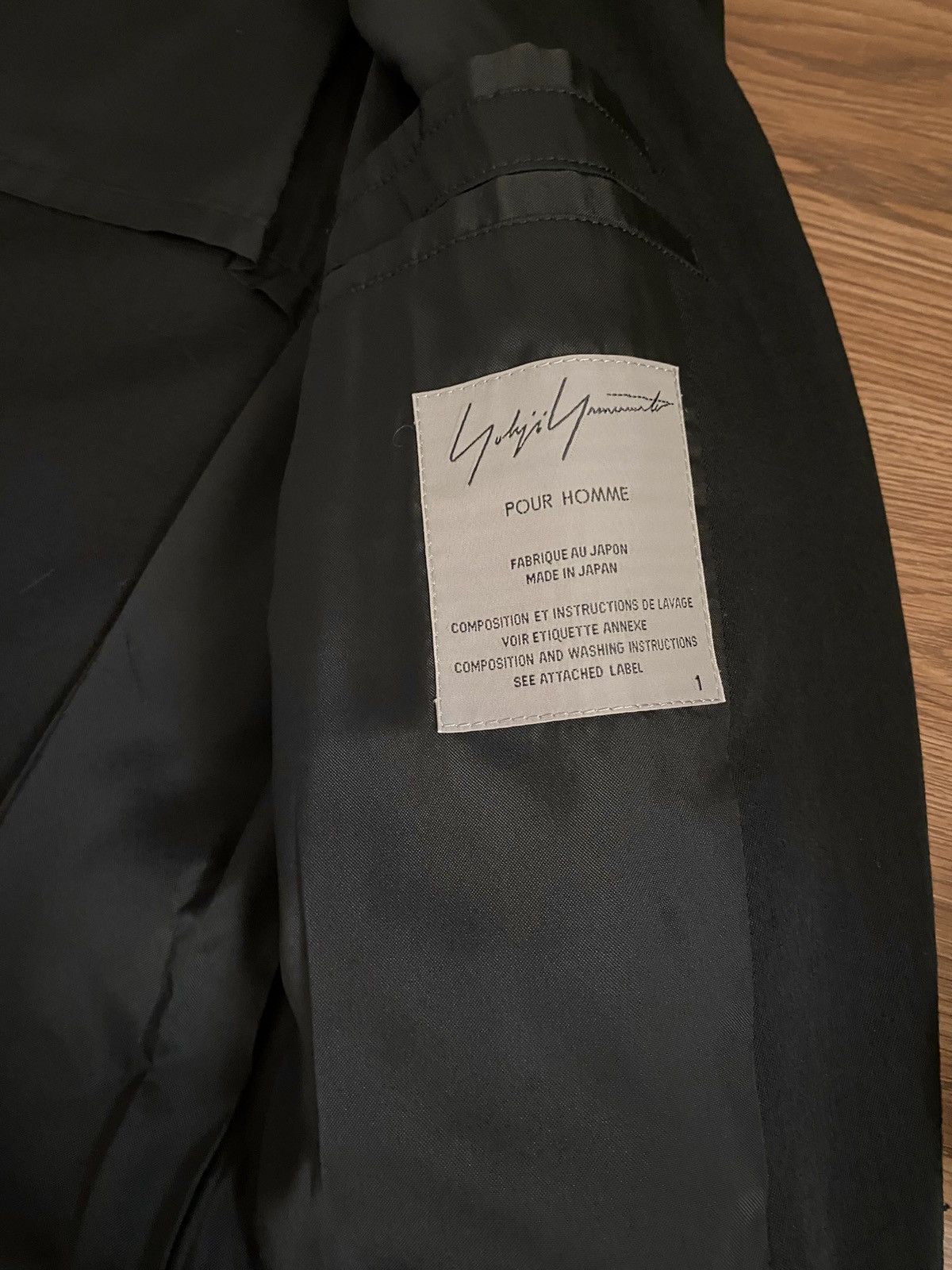 Yohji Yamamoto Yohji Yamamoto Pour Homme Wool Gabardine Morning Coat SS11 Size US M / EU 48-50 / 2 - 4 Thumbnail