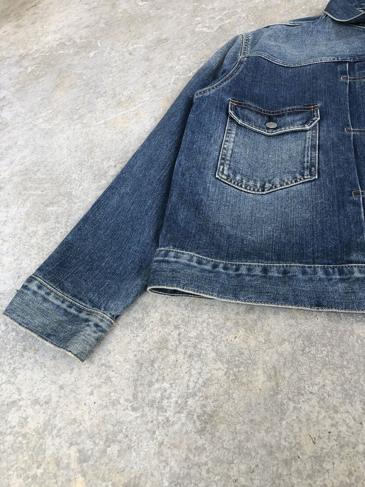 Japanese Brand Type 2 Japanese GU Distressed Denim Size US L / EU 52-54 / 3 - 14 Thumbnail