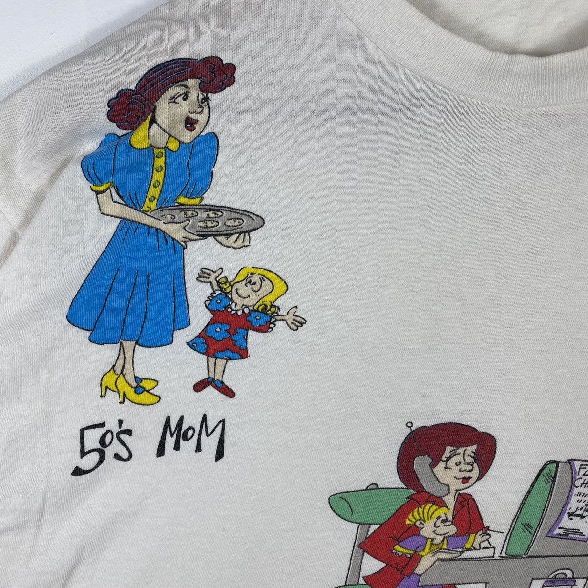 Vintage Vintage 90's RETRO MOM Graphic Tee Size US L / EU 52-54 / 3 - 4 Thumbnail