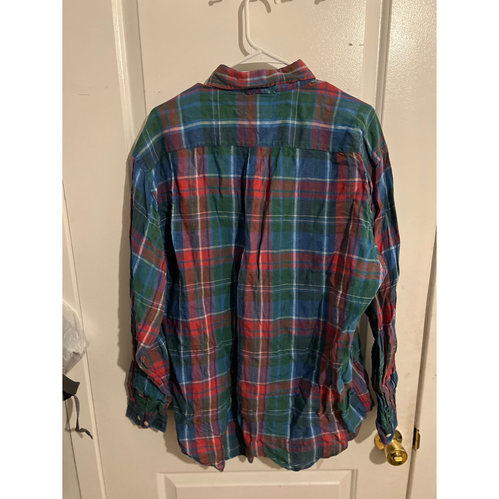 Tommy Hilfiger Tommy Hilfiger flannel linen preppy long sleeve button up Size US L / EU 52-54 / 3 - 6 Thumbnail