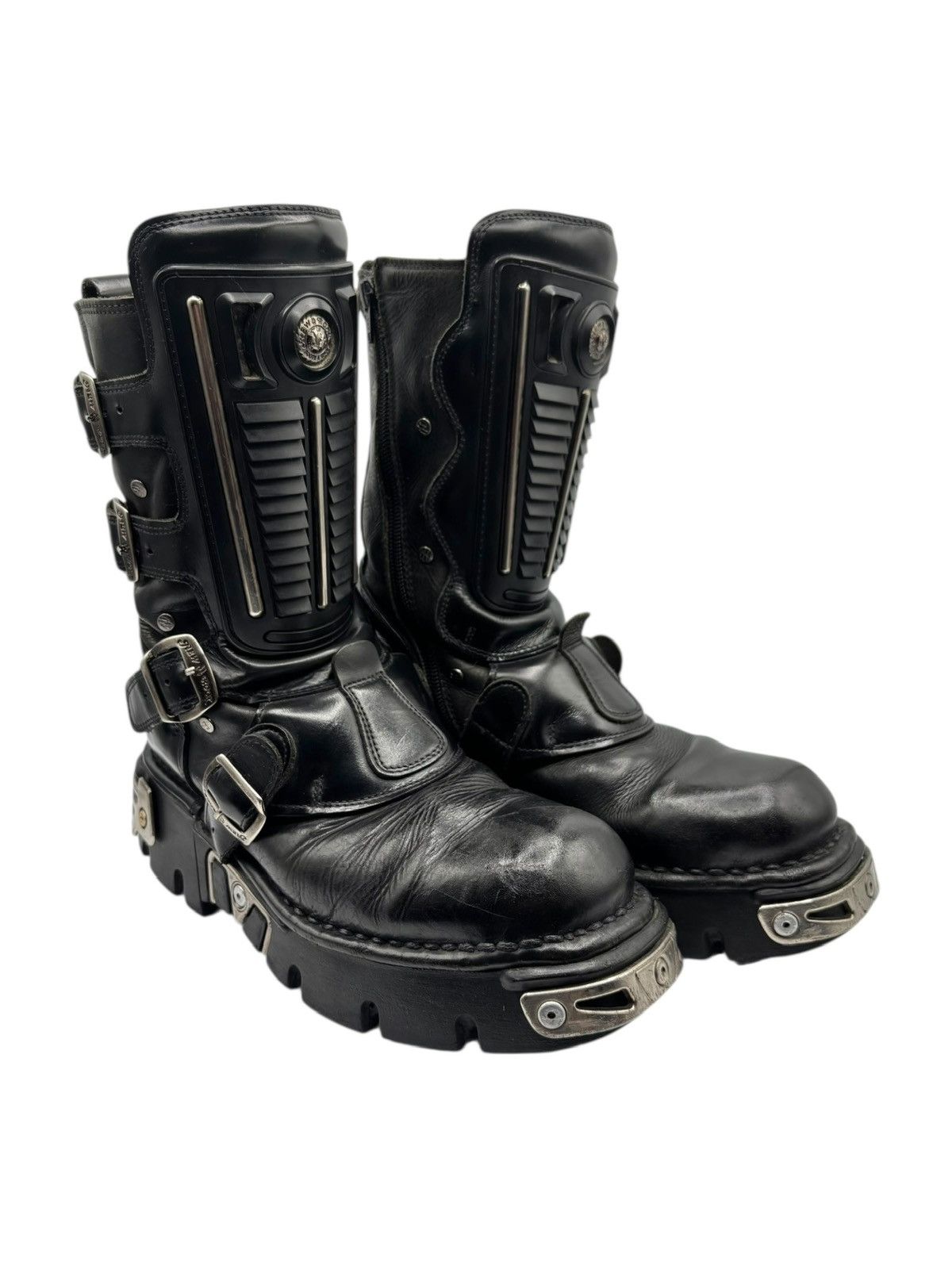 New Rock New Rock x Jaded London Scar Reactor Boots | Grailed