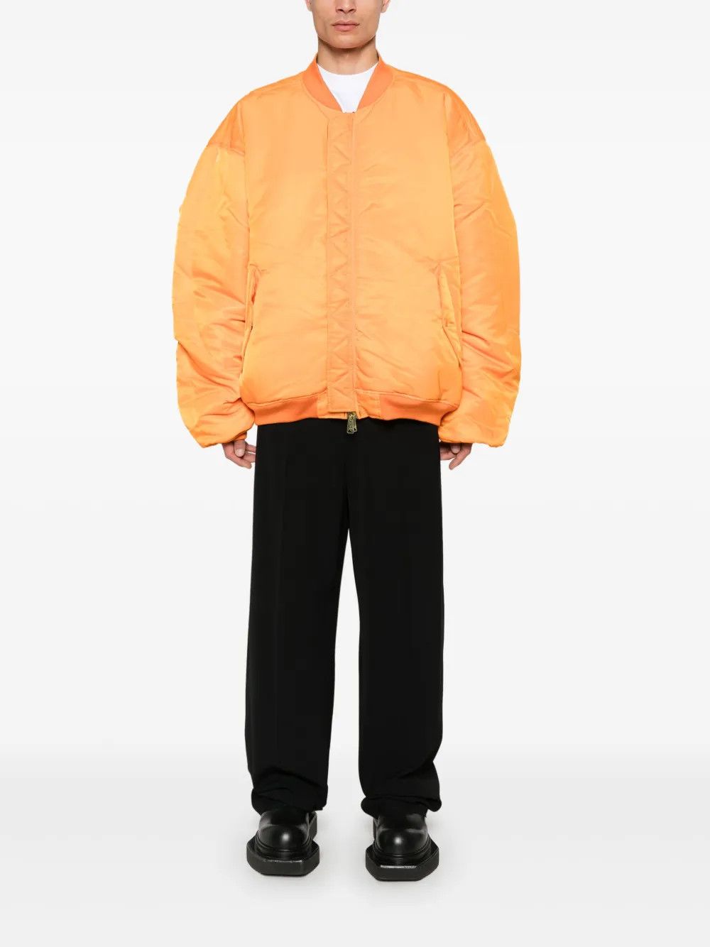 Vetements o1mle0226 Cargo Bomber Jacket in Green Size US L / EU 52-54 / 3 - 4 Thumbnail