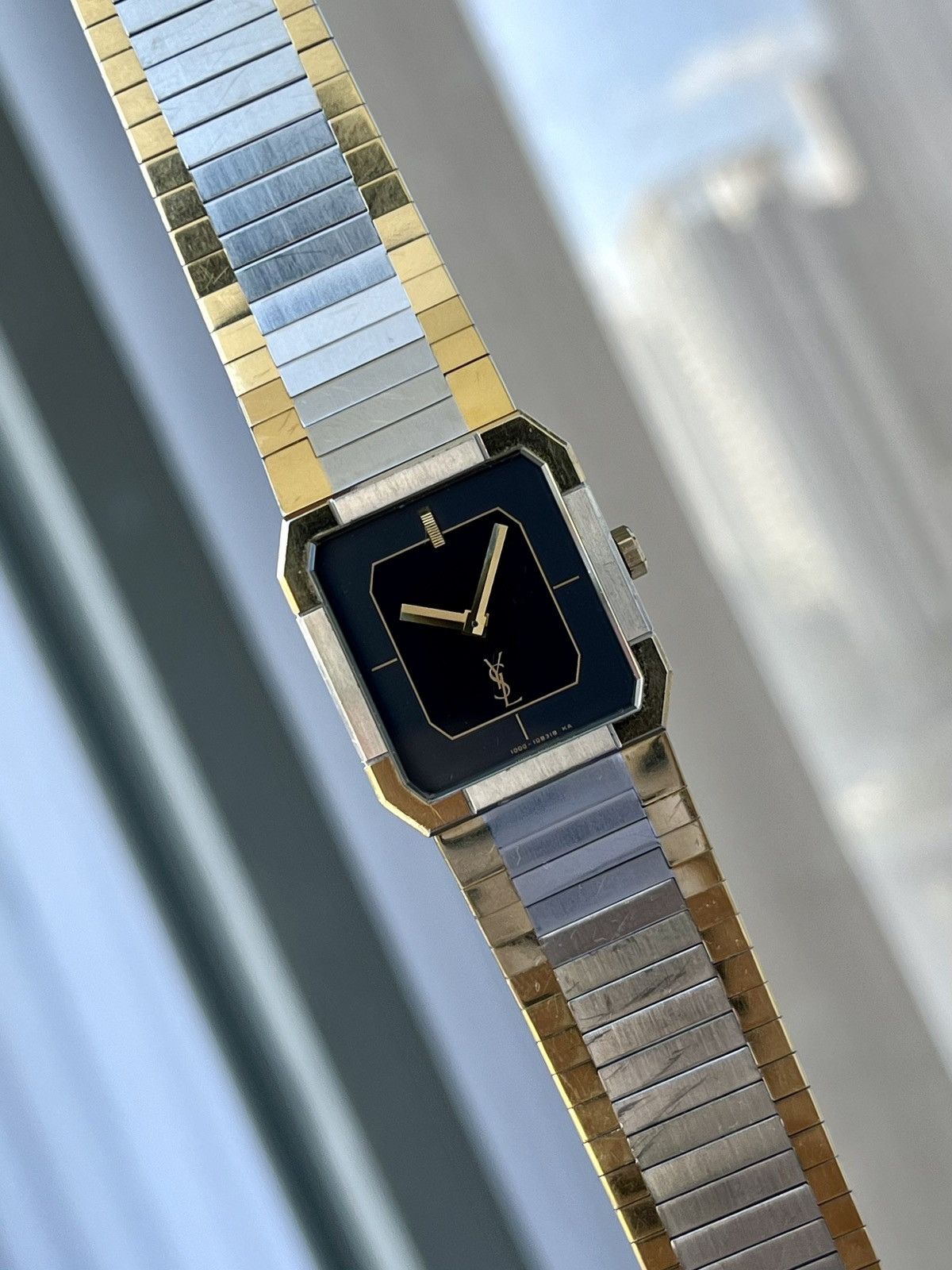 Yves Saint Laurent vintage ysl three-tone quartz yves saint laurent watch Size ONE SIZE - 1 Thumbnail