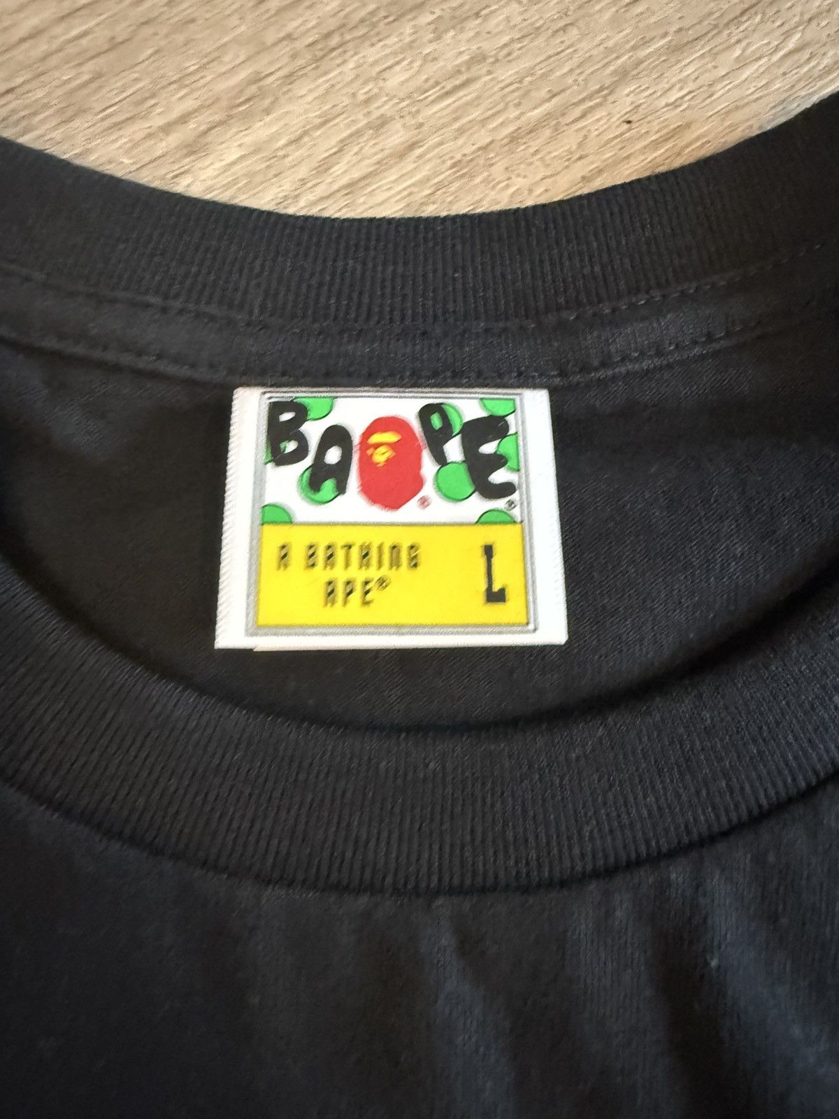 Bape Bape Christmas Photo Ape Head Tee Size US L / EU 52-54 / 3 - 5 Thumbnail