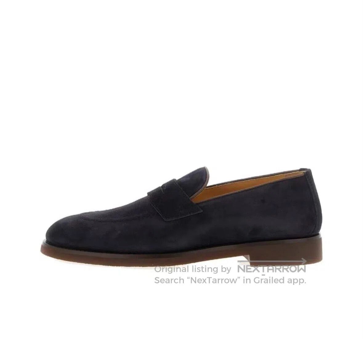 Brunello Cucinelli Brunello Cucinelli Men's Suede Loafers. Size US 6 / EU 39 - 3 Thumbnail