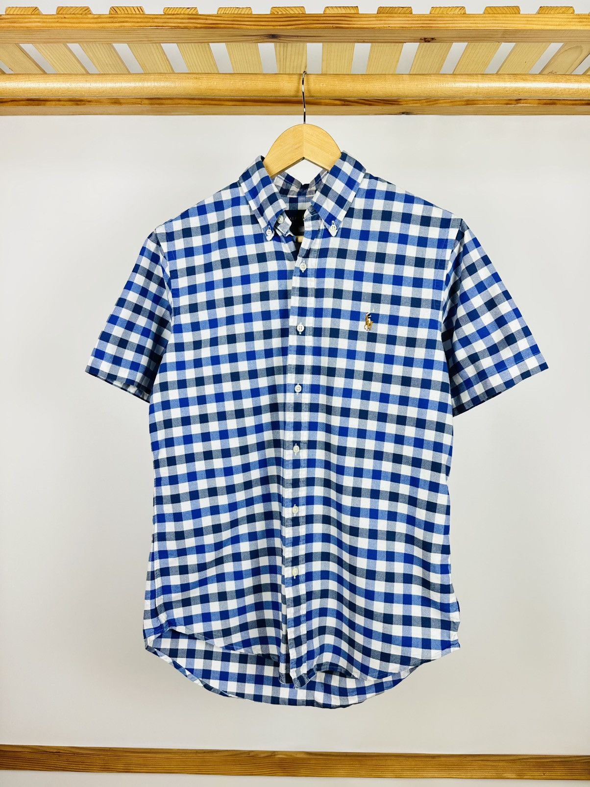 Flannel × Polo Ralph Lauren × Vintage Vintage Polo Ralph Lauren Short Sleeve Shirts Button Ups Size US S / EU 44-46 / 1 - 1 Thumbnail