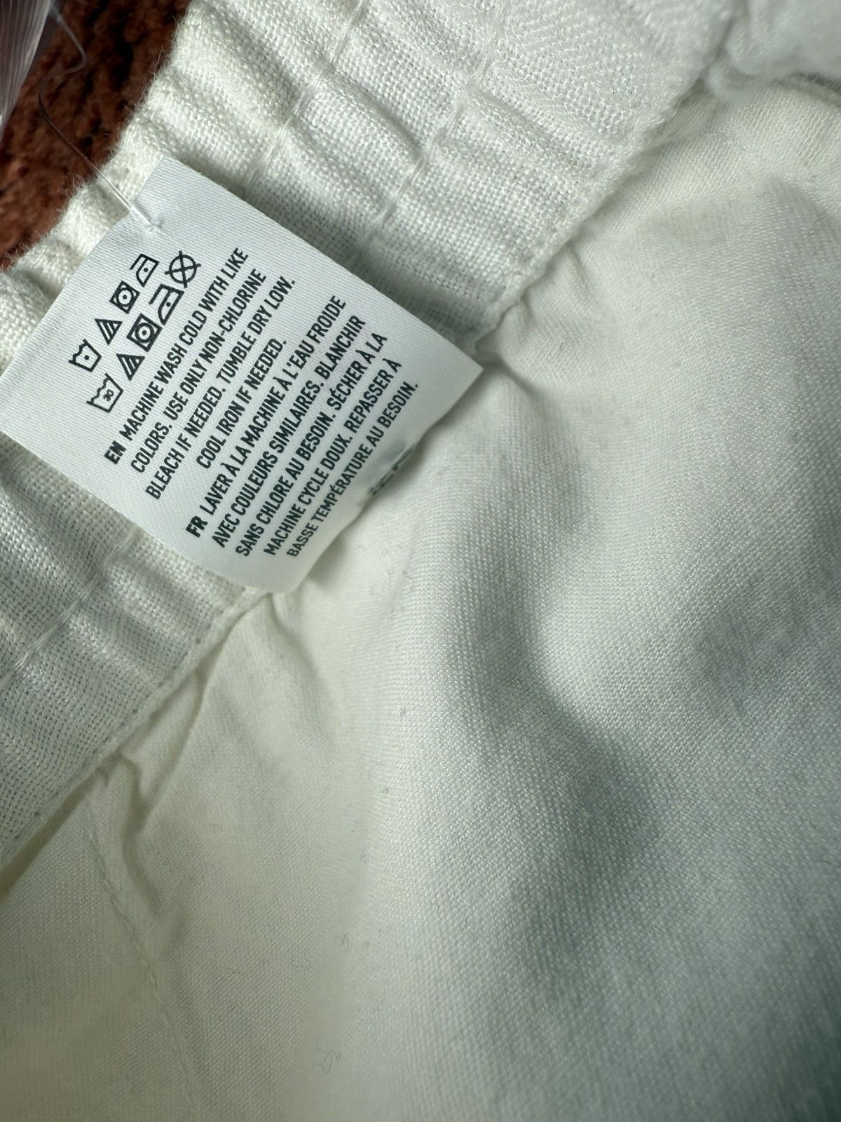 Todd Snyder Todd Snyder Tipped Embroidered Weekend Shorts (white) Size US 30 / EU 46 - 6 Thumbnail