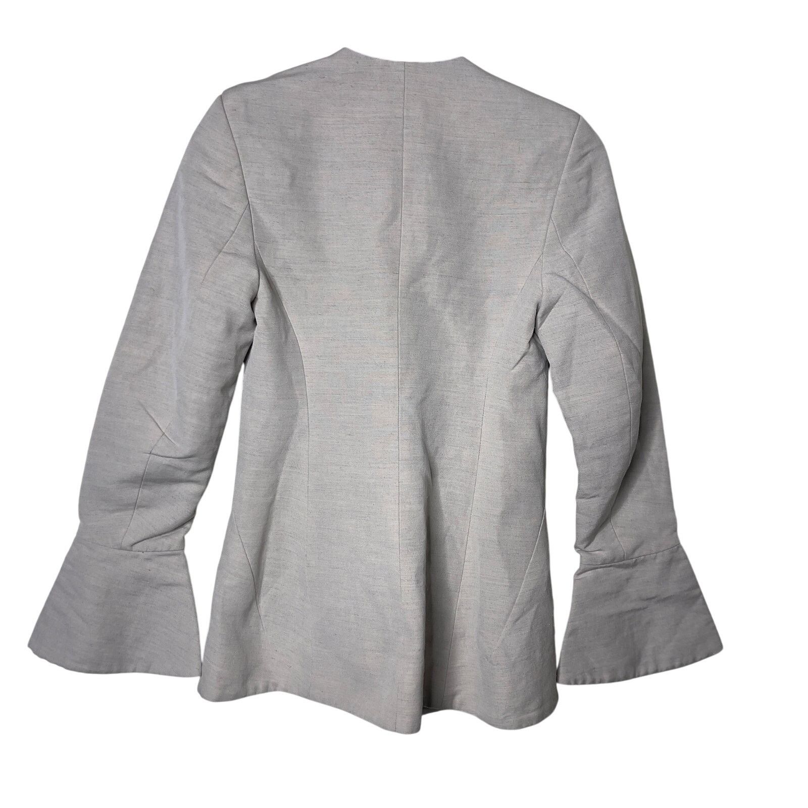 CO Co Peplum Cuff Jacket flared sleeves single-button closure Size XS / US 0-2 / IT 36-38 - 10 Thumbnail