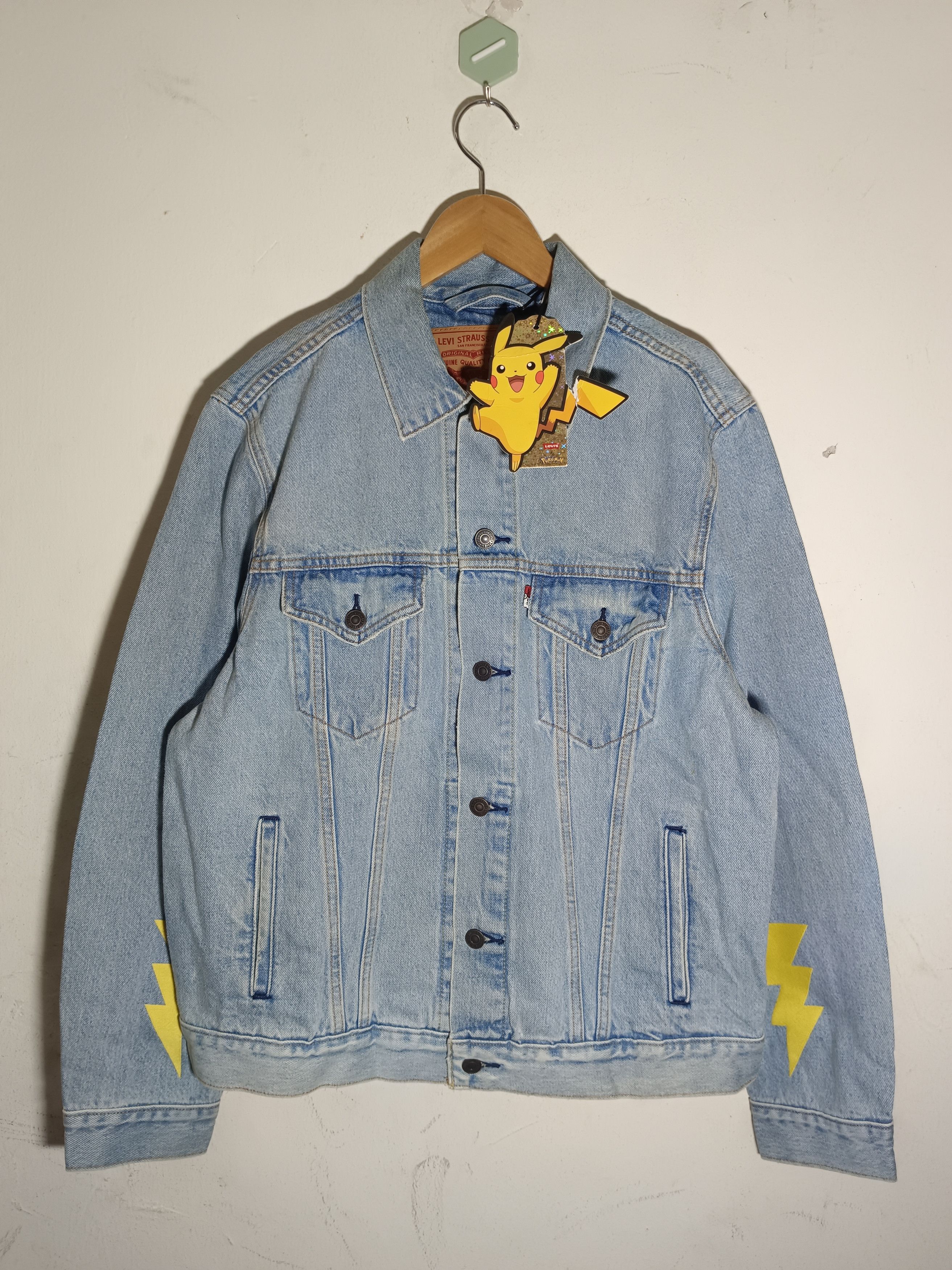 Anime × Levi's × Pokemon Levis x Pokemon 25th Anniversary Vintage Trucker Jacket Size US M / EU 48-50 / 2 - 4 Thumbnail