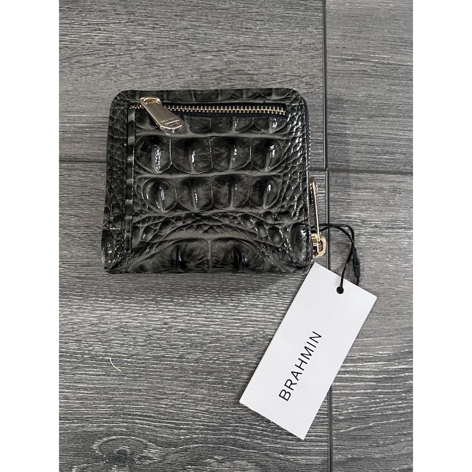 BRAHMIN Brahmin Mini Suri Leather Wallet in Serpentine Melbo B000516 Size ONE SIZE - 6 Thumbnail