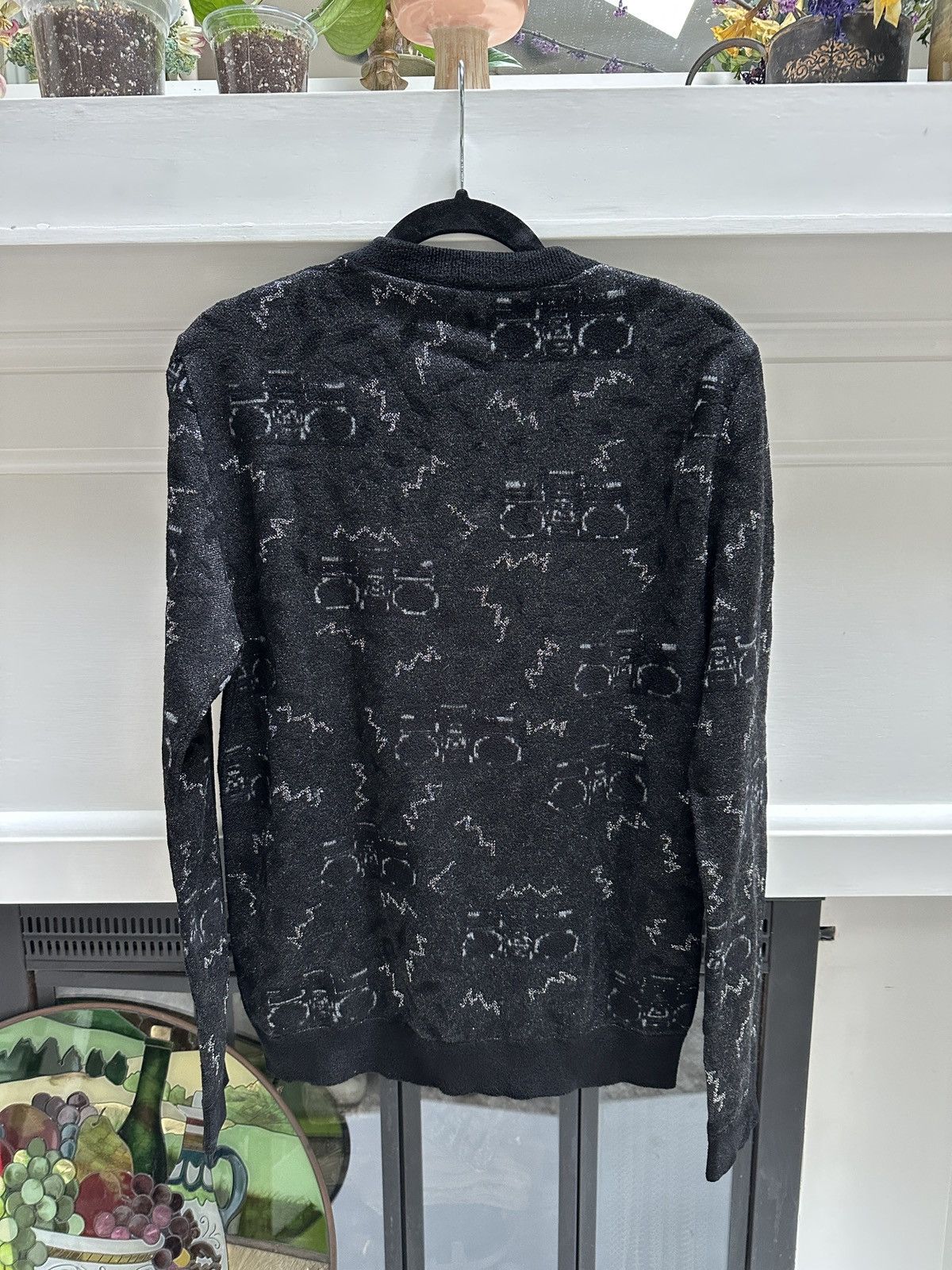 Saint Laurent Paris Lurex Glitter Radio Sweater Size US S / EU 44-46 / 1 - 6 Thumbnail