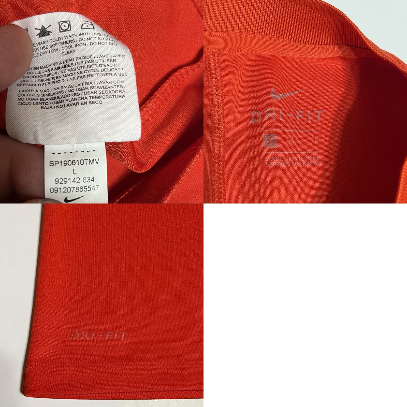 Nike Nike Momentum Blade Polo Mens Large Regular Polo Shirt Red Nike Dri-FIT Golf 90s? Size US L / EU 52-54 / 3 - 8 Thumbnail