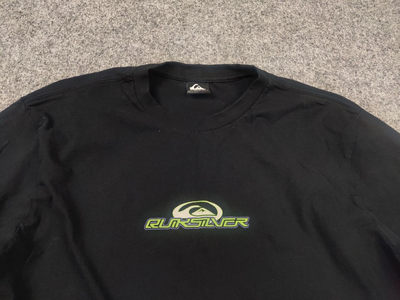 Quiksilver Quiksilver Black t-shirt logo Dragon japan back Vintage Tee Size US L / EU 52-54 / 3 - 5 Thumbnail