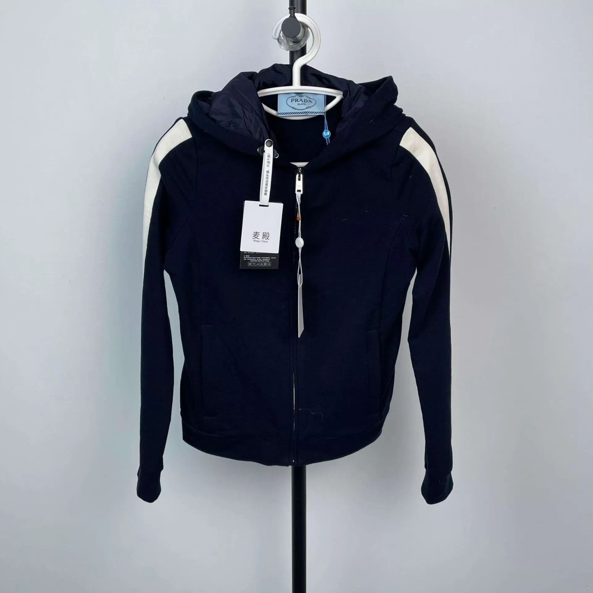 Prada Prada women's navy blue hoodie XS Size XS / US 0-2 / IT 36-38 - 1 Thumbnail