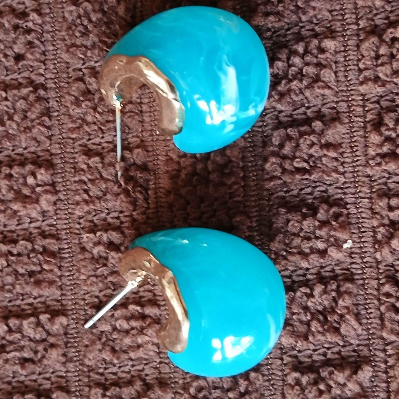 Other Elegant Resin Teardrop Earrings Size ONE SIZE - 3 Thumbnail