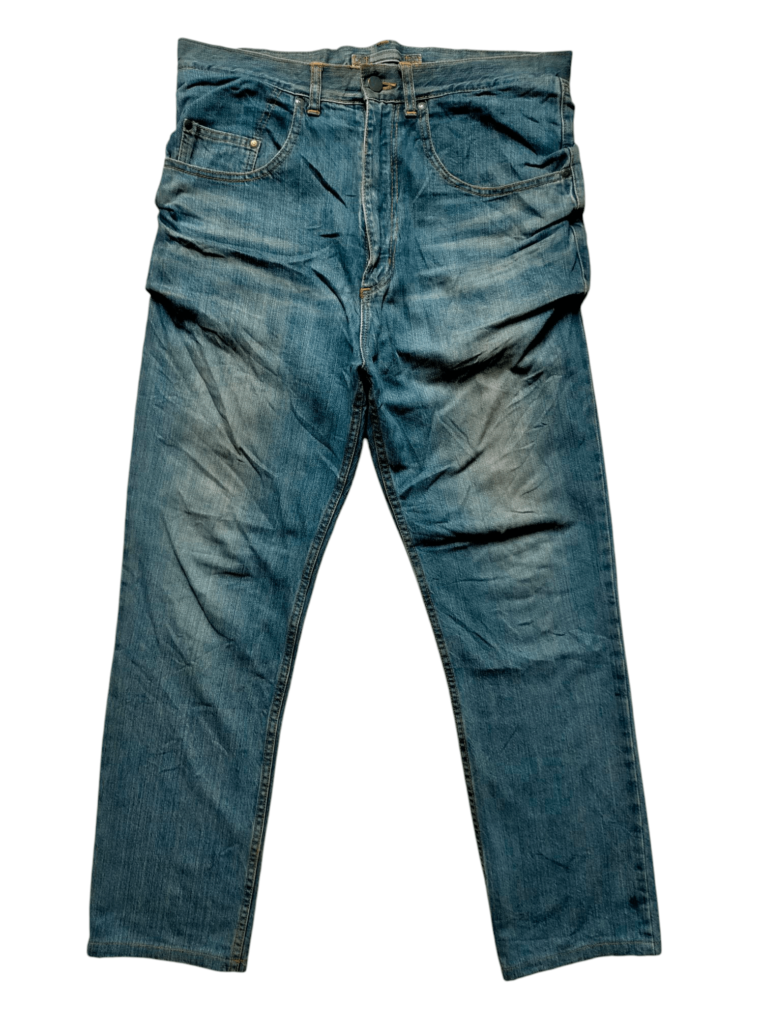 Maison MIHARA YASUHIRO Maison MIHARAYASUHIRO ⚡RARE Denim Pants Size US 34 / EU 50 - 1 Thumbnail