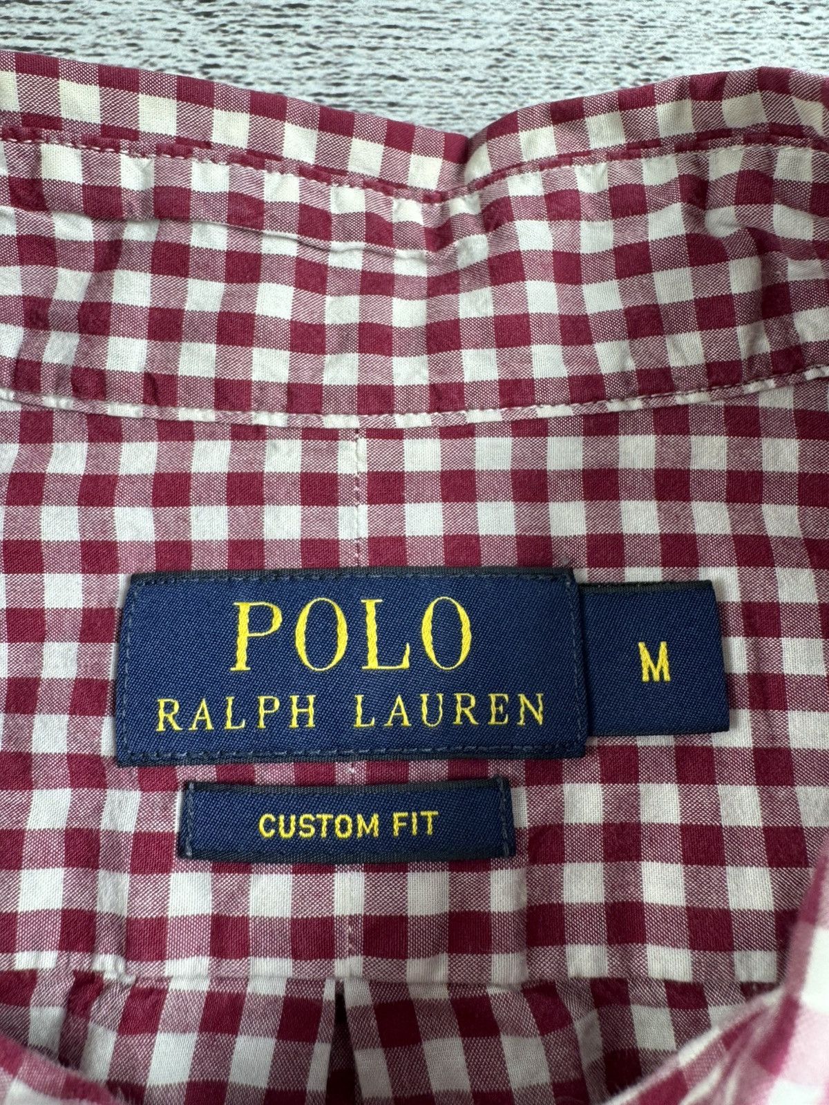 Polo Ralph Lauren Polo Ralph Lauren Cherry Basic Blank Longsleeve Button Shirt Size US M / EU 48-50 / 2 - 12 Thumbnail