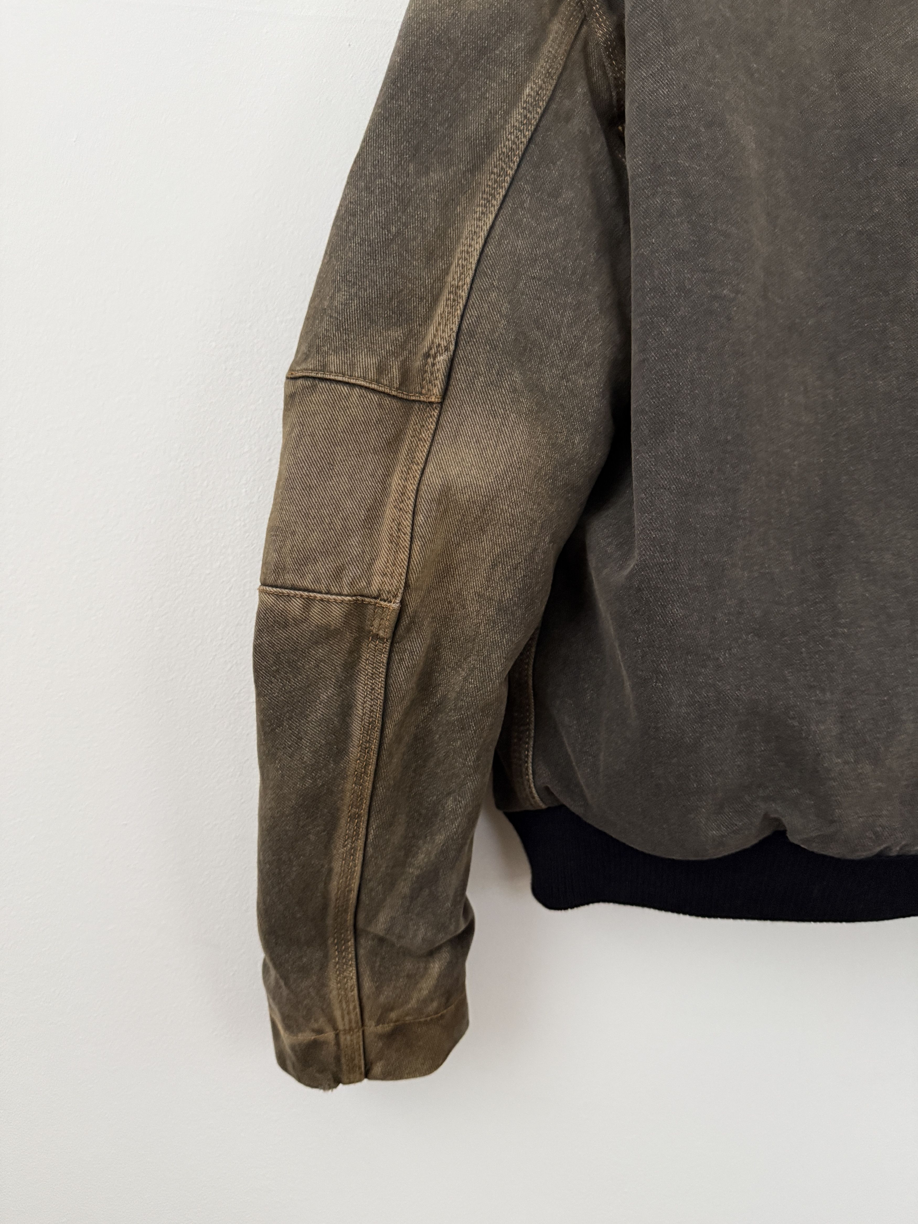 Maison Margiela MM6 Brown Denim Hooded Zip-Up Jacket Size US S / EU 44-46 / 1 - 14 Thumbnail