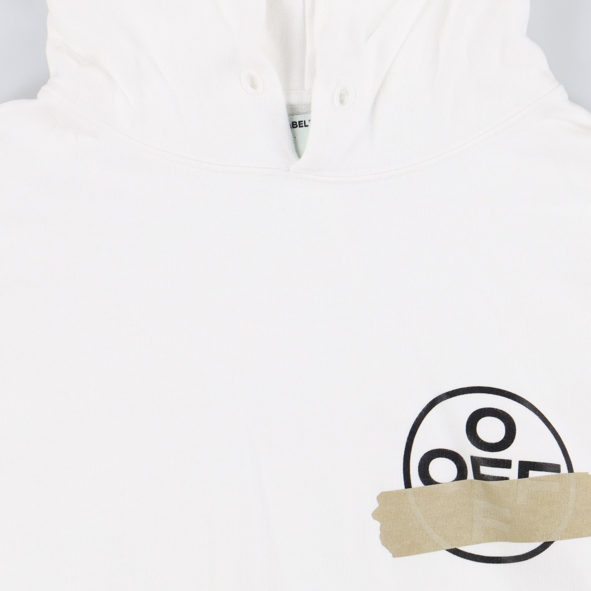 Off-White White Tape Arrows Logo Oversized Hoodie Size US S / EU 44-46 / 1 - 8 Thumbnail