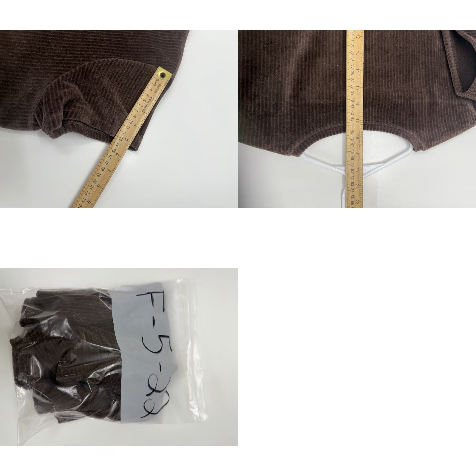 Old Navy Old Navy Shirt Brown Short Sleeve Cropped Ribbed Velour 2X Womens Shirt Adult 2X Brown Short Sleeve Cropped Velour Size XXL / US 16-18 / IT 52-54 - 8 Thumbnail