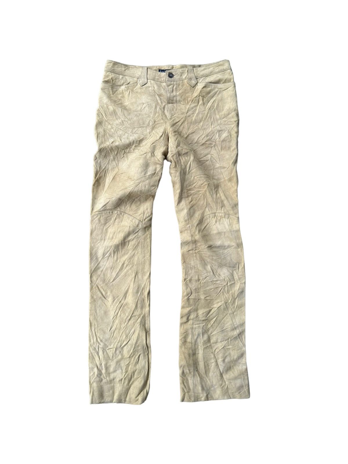 ralph laurent leather pants