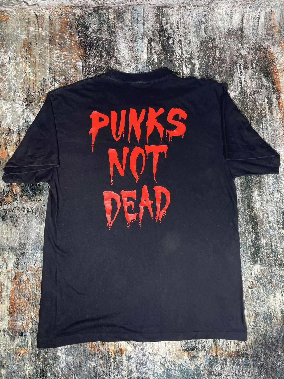 Vintage The Exploited official vintage t-shirt FuckThe System, 2000s Size US L / EU 52-54 / 3 - 2 Thumbnail