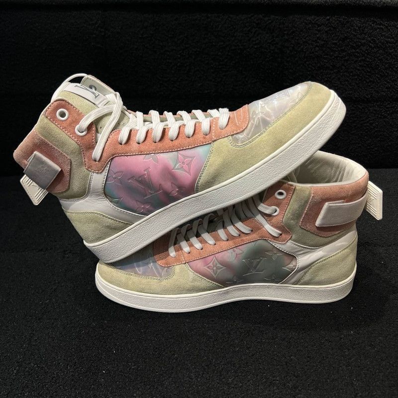 Louis Vuitton Louis Vuitton Laser Gradient High-Top Sneakers - Size US 8.5 / EU 41-42 - 7 Thumbnail