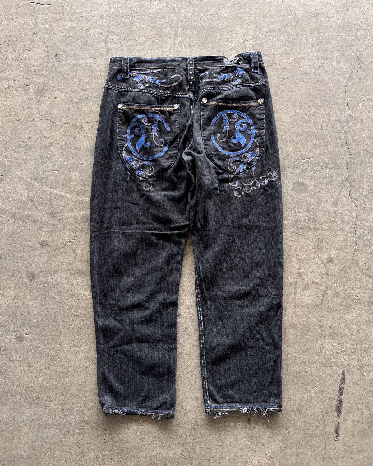 Coogi COOGI Art Baggy Denim Jeans Size US 40 / EU 56 - 6 Thumbnail