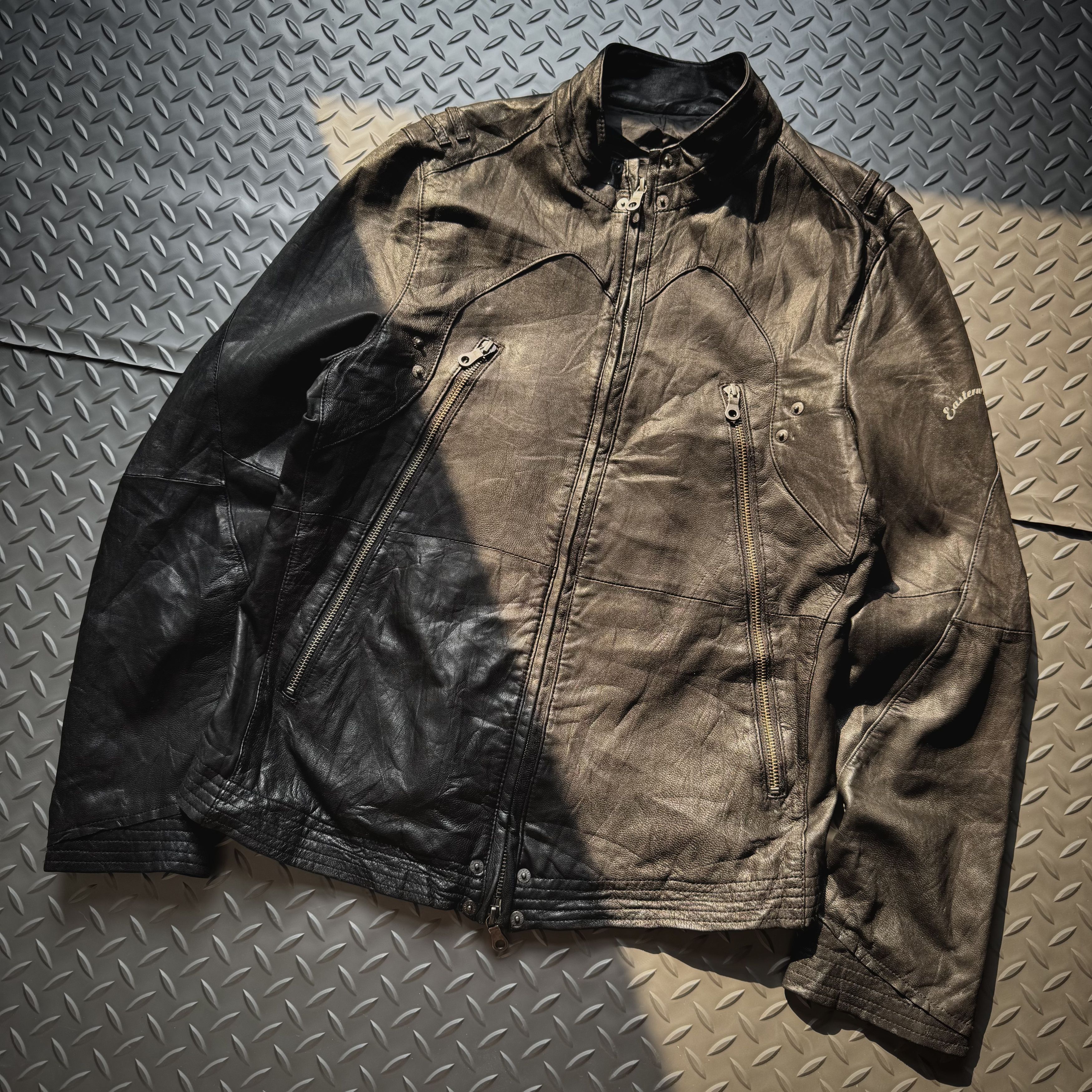 PPFM Rare Sheepskin Leather PPFM Punk-Rock Jacket Size US M / EU 48-50 / 2 - 1 Thumbnail