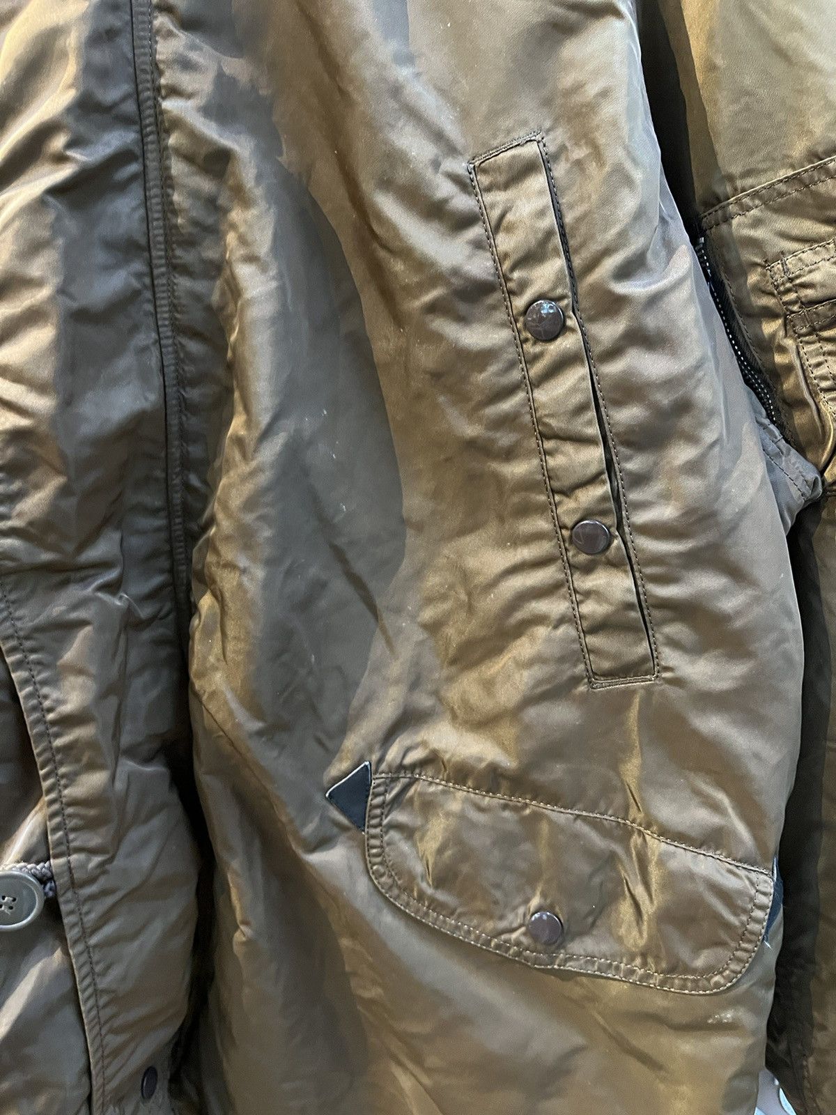 Alpha Industries × Vintage ALPHA INDUSTRIES MOHAIR JACKET Size US XL / EU 56 / 4 - 5 Thumbnail