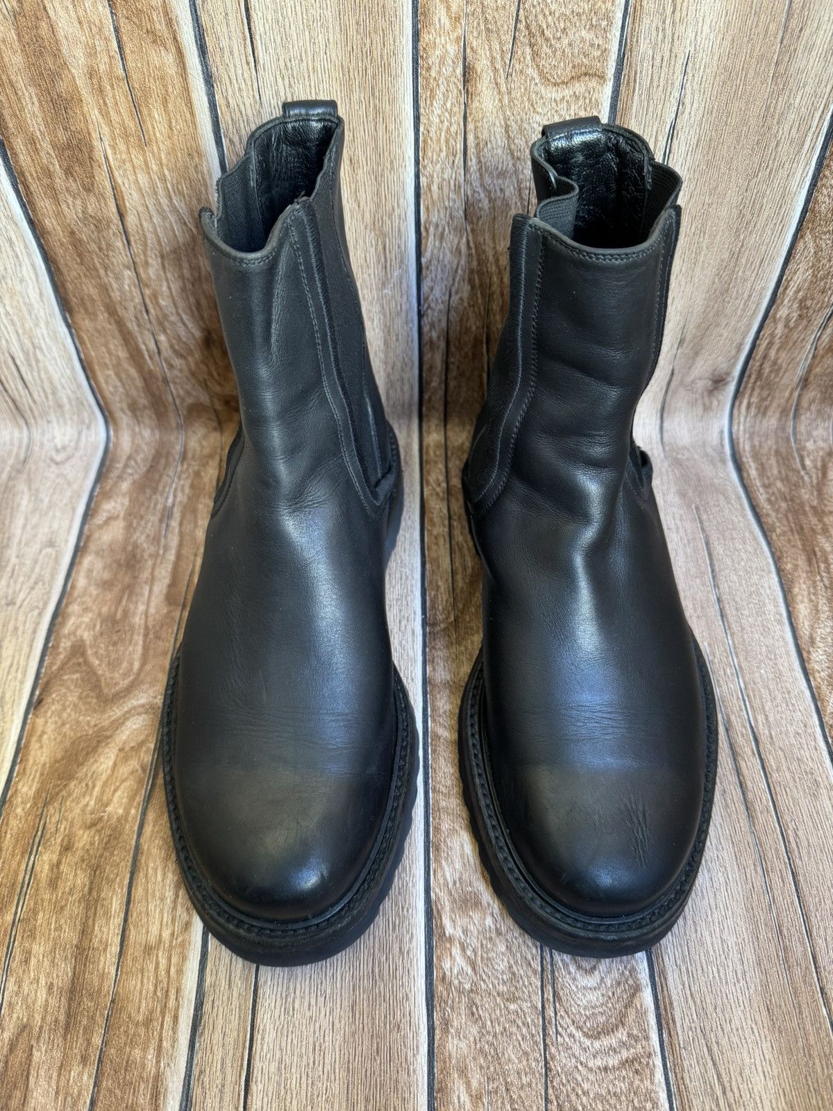 Dior × Hedi Slimane CD leather boots Size US 7 / EU 40 - 4 Thumbnail