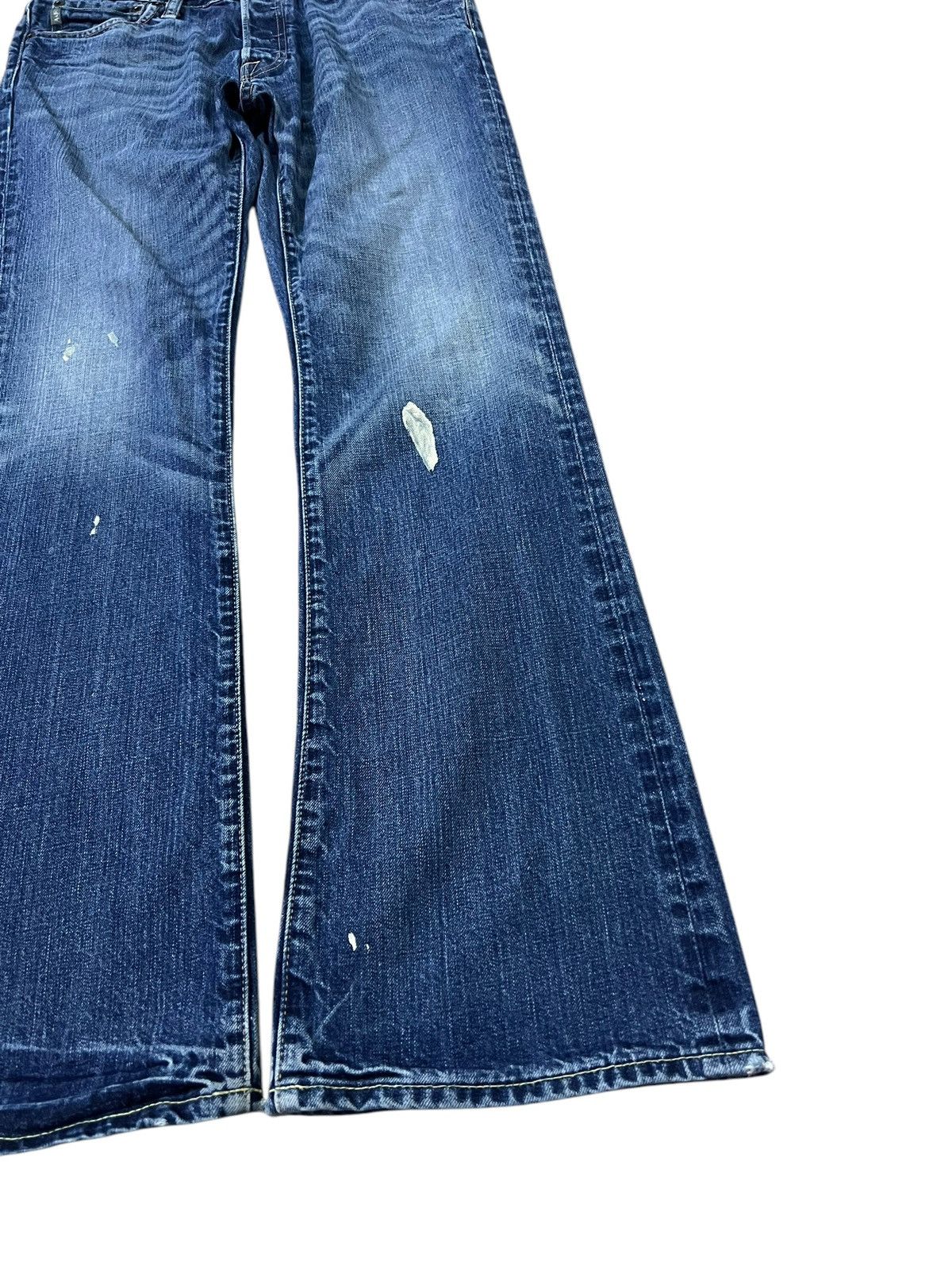 Abercrombie & Fitch × If Six Was Nine × Seditionaries ABERCROMBIE & FITCH FLARE PAINTER DENIM RARE Size US 33 - 4 Thumbnail