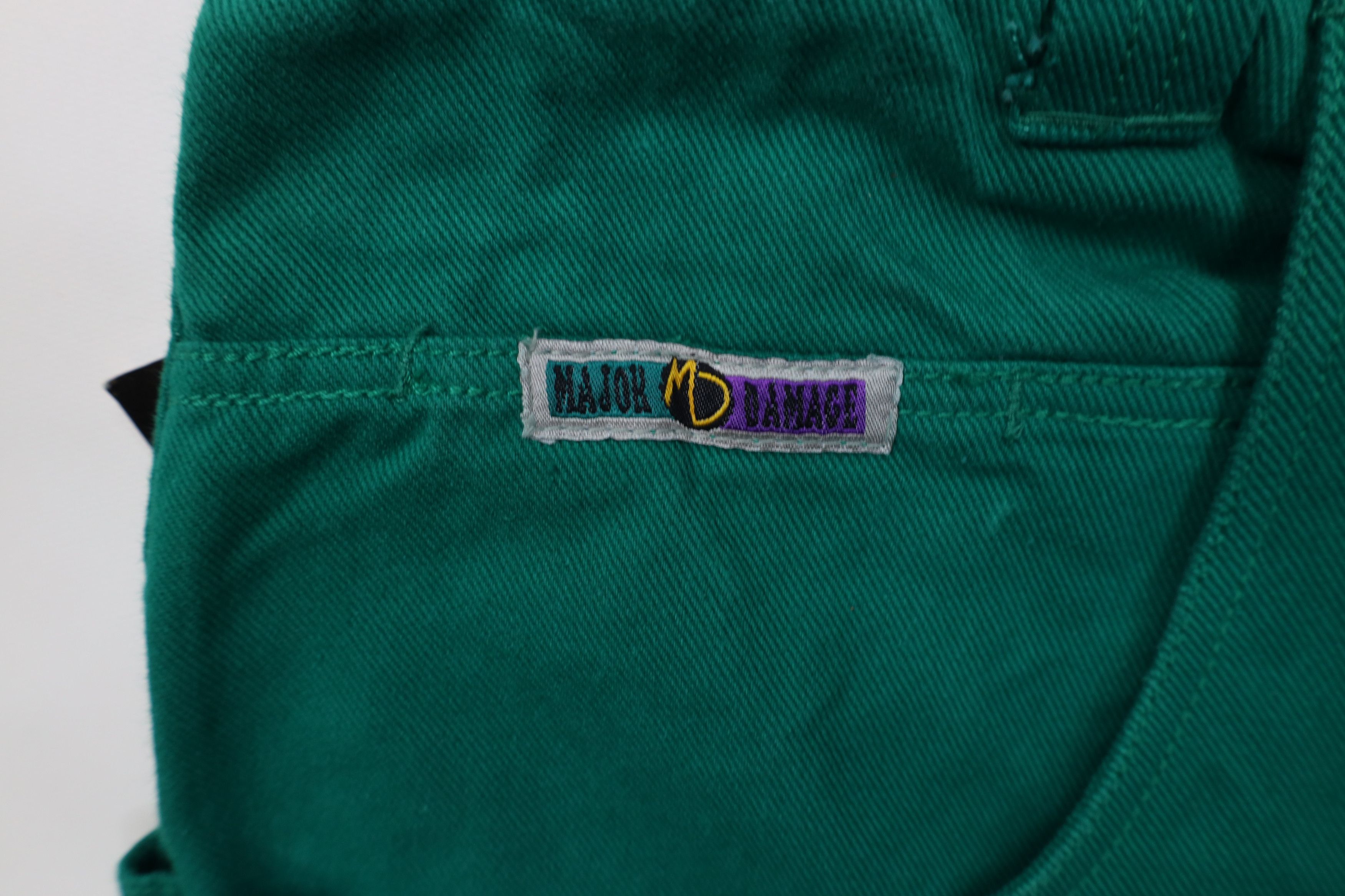Vintage Deadstock Vintage 90s Streetwear Skateboard Jeans Green Size US 38 / EU 54 - 7 Thumbnail
