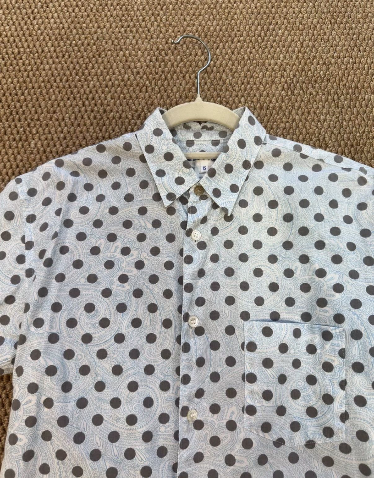 Comme des Garcons Comme des Garçons Polka Short Sleeve Shirt K23 Size US XS / EU 42 / 0 - 3 Thumbnail