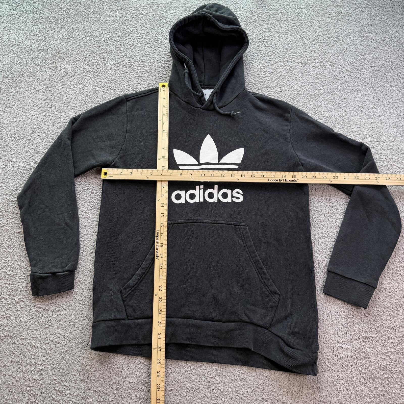 Adidas Adidas Originals Trefoil Logo Hoodie Pullover Sweatshirt L Size US L / EU 52-54 / 3 - 4 Thumbnail