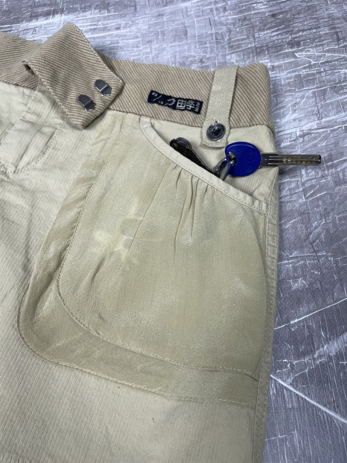 Diesel × Japanese Brand Diesel Vintage Y2K Japanese Style Silk Pocket Mini Skirt Size 27" / US 4 / IT 40 - 6 Thumbnail