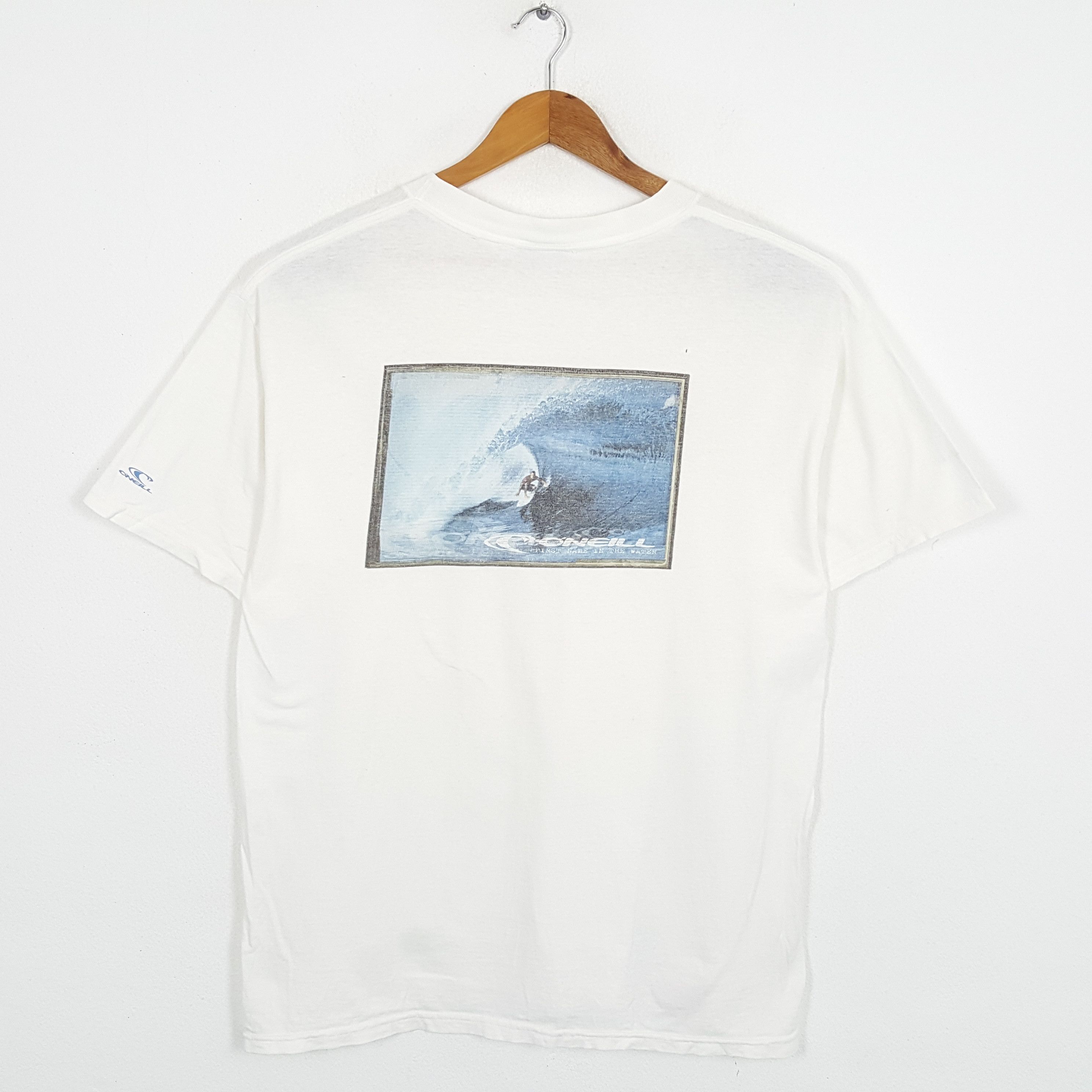 O'Neill × Vintage Vintage ONEILL American Surfing Style Streetwear T-Shirts Size US L / EU 52-54 / 3 - 1 Thumbnail