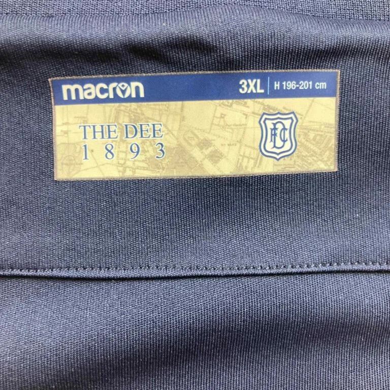 Macron Dundee FC 2020-21 Macron home football jersey size 3XL Size US XXL / EU 58 / 5 - 4 Thumbnail