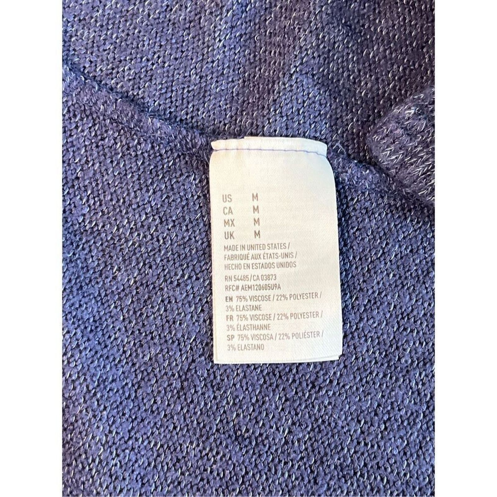 American Eagle Outfitters American Eagle Blue Open Shrug Cardigan Sweater MEDIUM Size M / US 6-8 / IT 42-44 - 9 Thumbnail