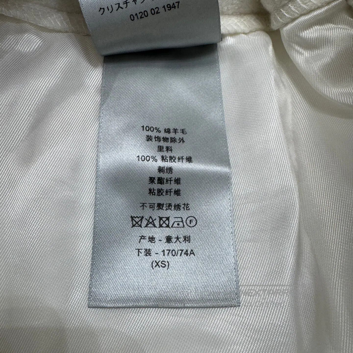 Dior Dior sizexs Woolen casual pants| Size 24" / US 00 / IT 34 - 4 Thumbnail