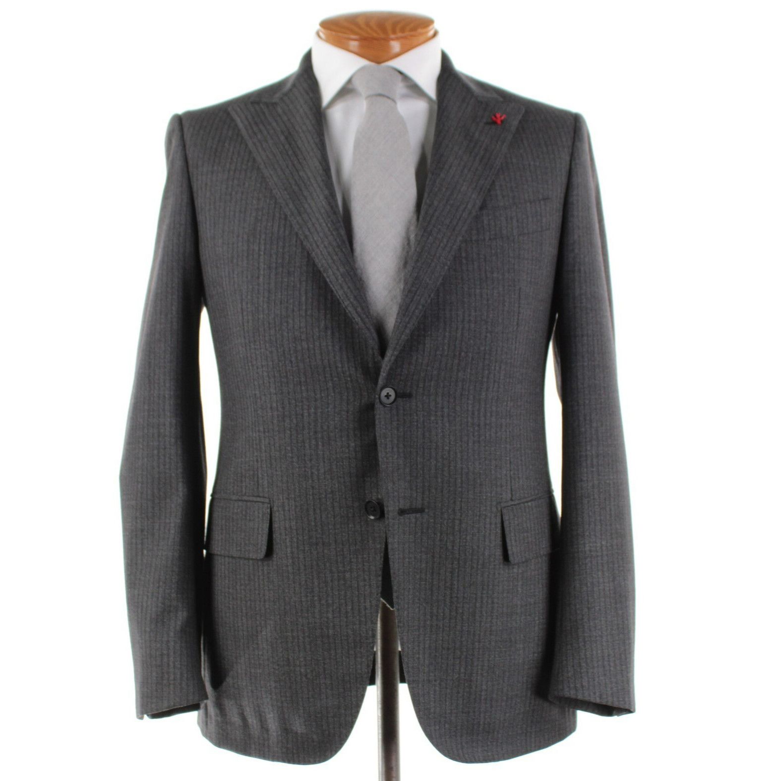 Isaia isaia Suit Size US 38 Regular in Gray Size 38R - 1 Thumbnail