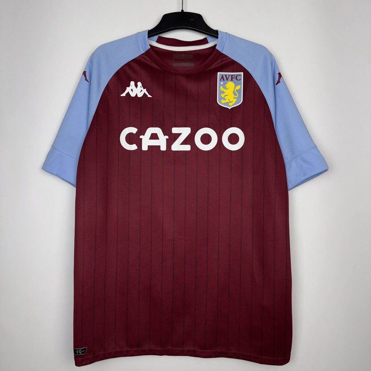 Kappa ASTON VILLA 2020 2021 HOME FOOTBAL SHIRT SOCCER JERSEY KAPPA Size US XL / EU 56 / 4 - 1 Thumbnail