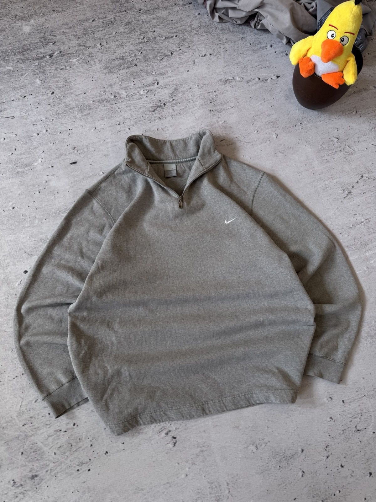 Nike × Vintage NIKE VINTAGE 00s OVERSIZE BAGGY SWEATSHIRT CENTER LOGO Size US L / EU 52-54 / 3 - 1 Thumbnail