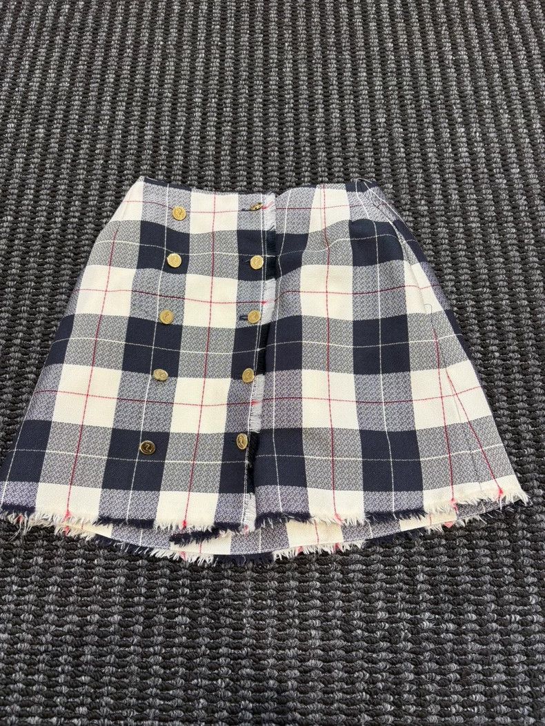 Thom Browne Thom Browne Plaid Mini Skirt - dmc Size US 36 / EU 52 - 1 Thumbnail
