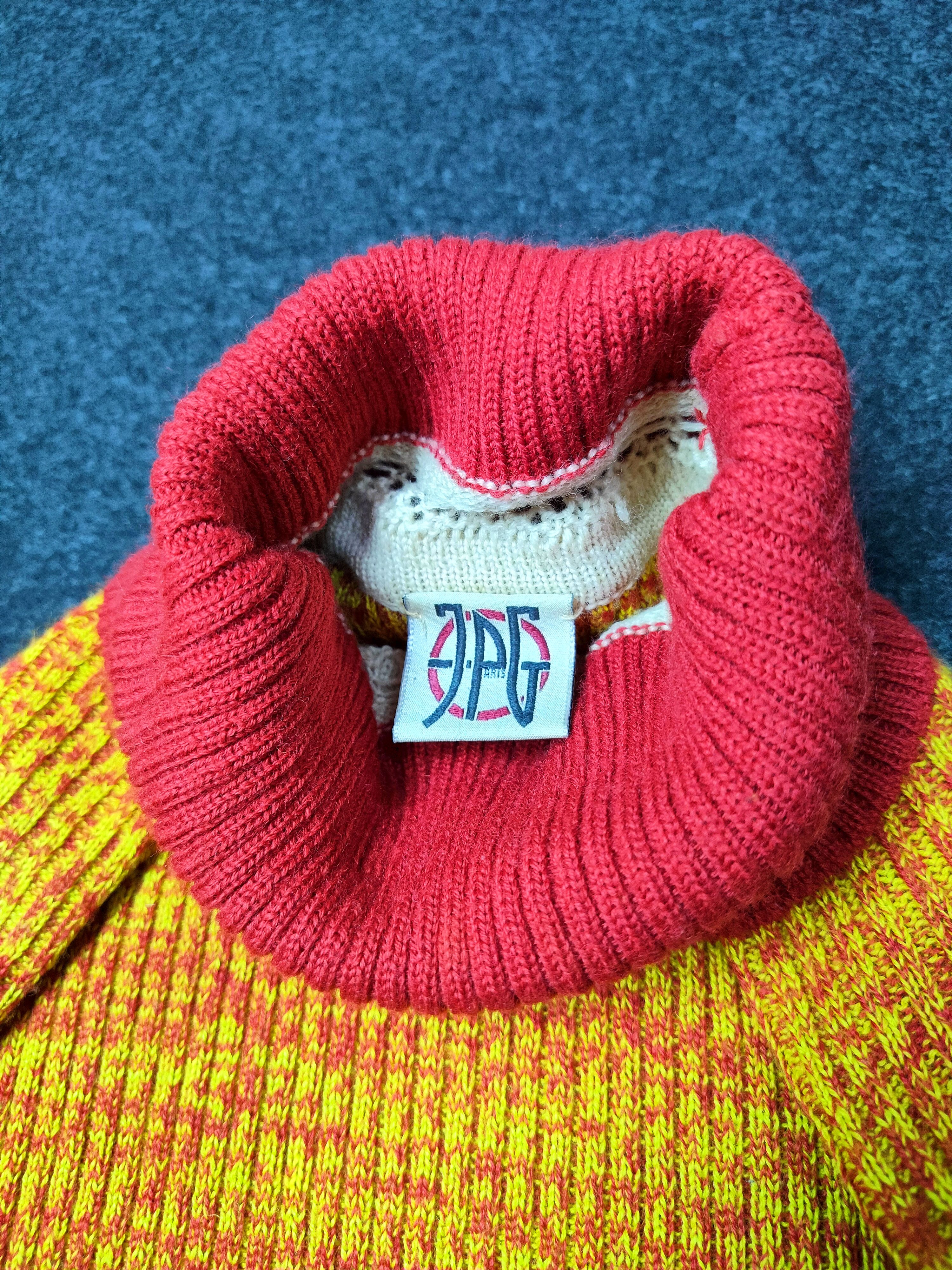 Jean Paul Gaultier Jean Paul Gaultier JPG Roll Neck knitted Sweater Size XS / US 0-2 / IT 36-38 - 6 Thumbnail