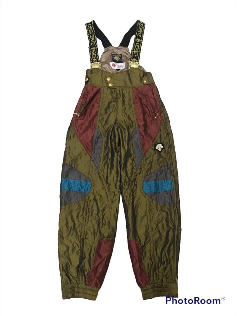 Descente 💥Vintage Descente Overall Gold Ski Team Size US 31 - 2 Thumbnail